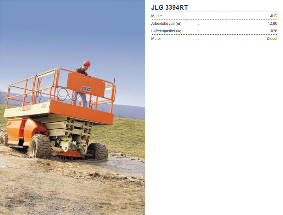 litfutleie-JLG-3394RT litfutleie-JLG-3394RT